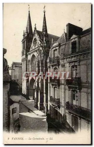 Vannes Cartes postales La cathedrale