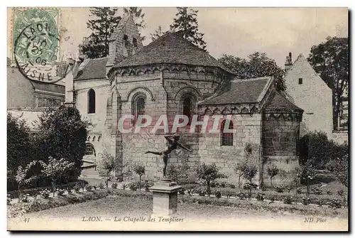 Laon - La Chapelle des Templiers - Ansichtskarte AK