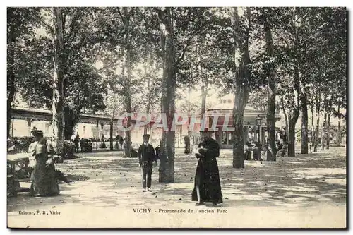 Vichy - Promenade de l&#39ancien Parc - Cartes postales