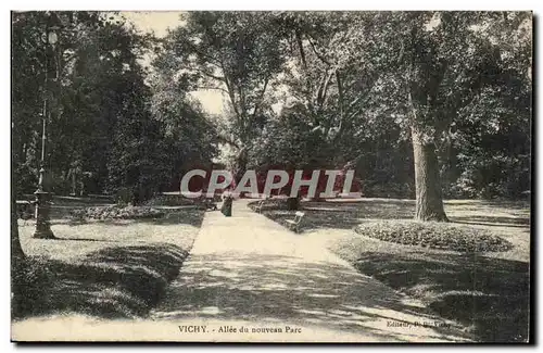 Vichy - Allee du nouveau Parc - Cartes postales