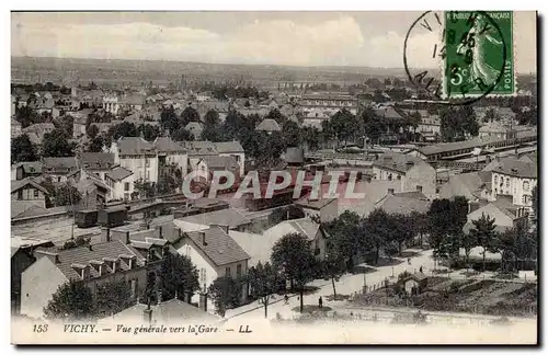 Vichy - Vue Generale vers la Gare - Cartes postales