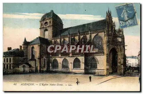 Alencon - L&#39Eglise Notre Dame - Cartes postales