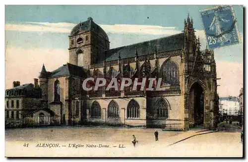 Alencon - L'Eglise Notre Dame - Cartes postales