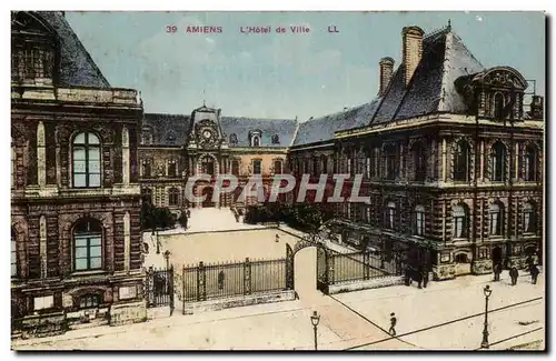 Amiens - L&#39Hotel de Ville - Cartes postales