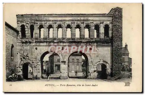 Autun - Porte Romaine dite de saint Andre - Ansichtskarte AK