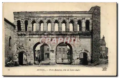 Autun - Porte Romaine dite de saint Andre - Cartes postales