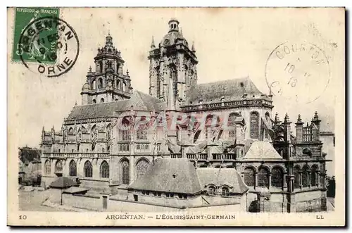 Argentan - L'Eglise Saint Germain - Cartes postales