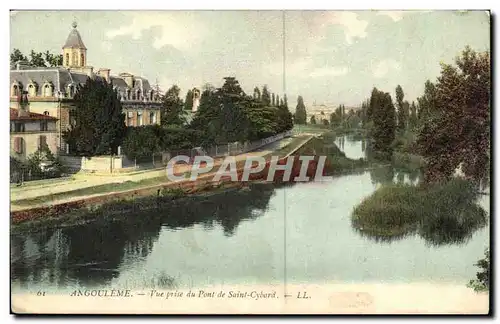 Angouleme Cartes postales Vue prise du pont de Saint Cybord