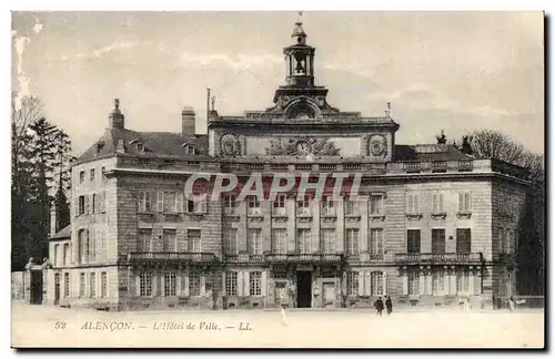 Alencon Cartes postales L'hotel de ville