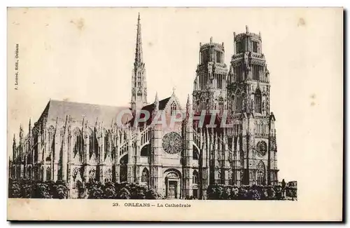 Orleans Cartes postales La cathedrale