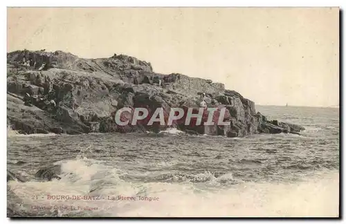 Bourg de Batz Cartes postales La pierre longue