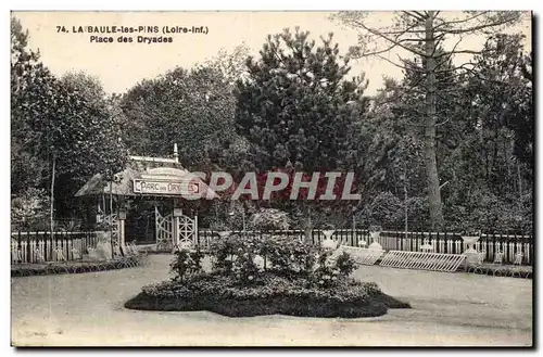 La Baule les Pins Cartes postales Place des Dryades