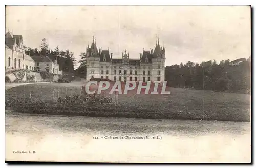 Cartes postales Chateau de Chanzeaux