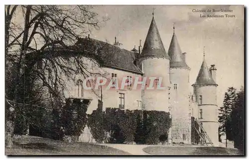 Chateau de Bourlemont Cartes postales Les anciennes tours