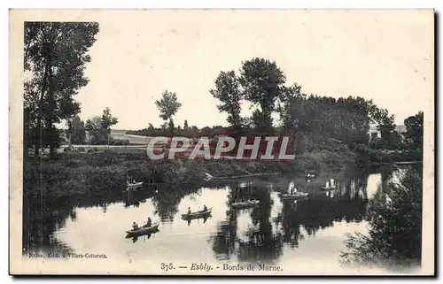 Esbly Cartes postales Bords de MArne