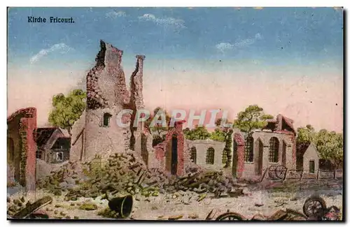 Cartes postales Kirche Fricourt