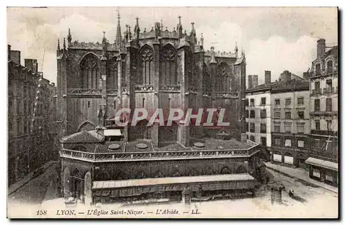 Lyon Cartes postales L&#39eglise Saint Nizier l&#39abside