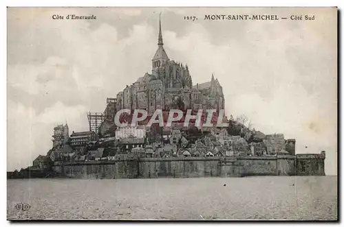 Mont Saint Michel Cartes postales Cote Sud