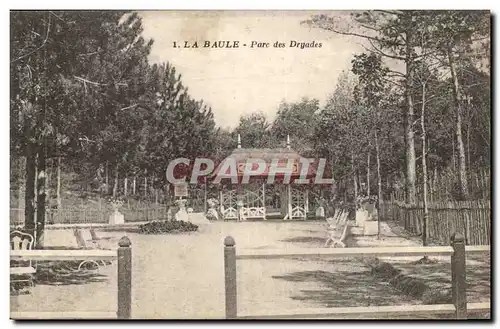 La Baule Ansichtskarte AK Parc des Dryades