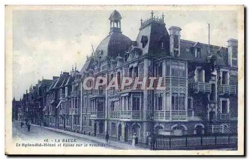 La Baule sur Mer Ansichtskarte AK Le Splendid Hotel et villas sur le remblai