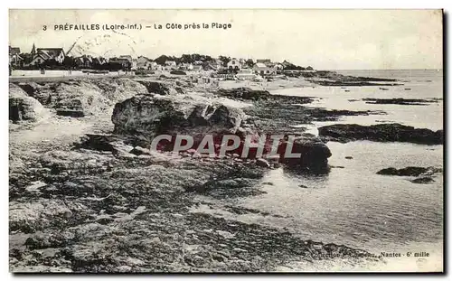 Prefailles Cartes postales La cote pres la plage