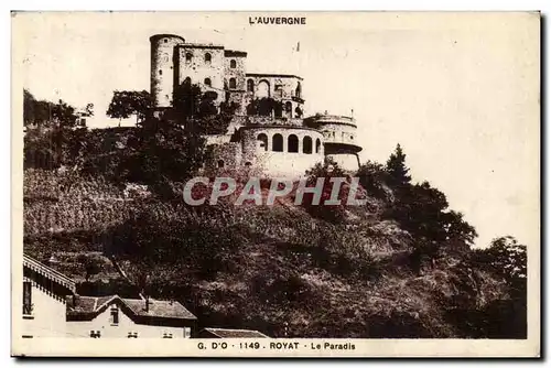 Auvergne Cartes postales Royat Le paradis