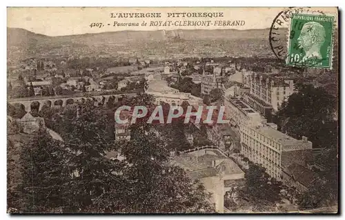 Auvergne Cartes postales Panorama de Royat Clermont Ferrand