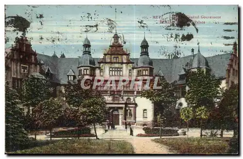 Metz Cartes postales Palais du general gouverneur