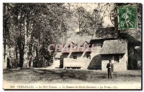 Versailles Ansichtskarte AK Le Petit Trianon Le hameau de Marie Antoinette la ferme