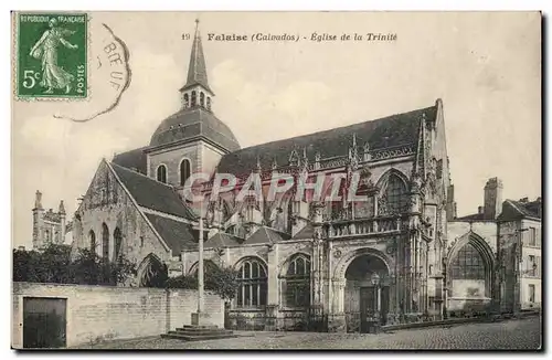 Falaise Cartes postales Eglise de la trinite