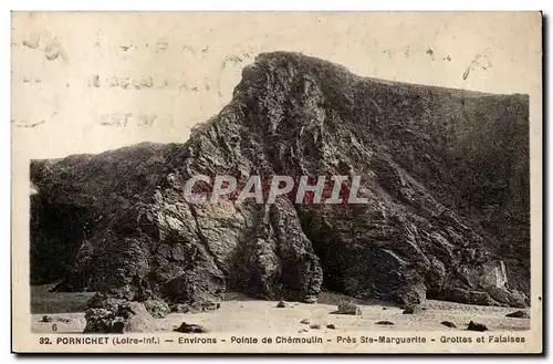 Pornichet Ansichtskarte AK Environs Pointe de Chemoulin Pres Ste marguerite GRottes et falaises