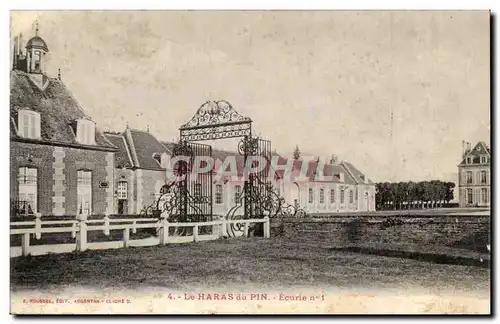Le Haras du pin Cartes postales Ecurie n�1