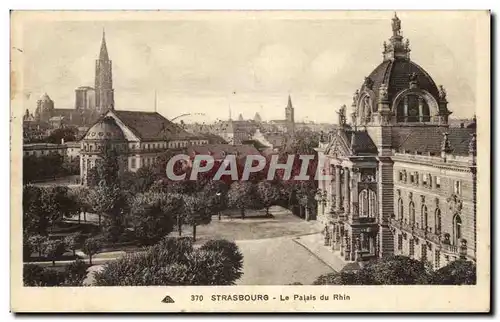 Strasbourg Cartes postales Le palais du Rhin