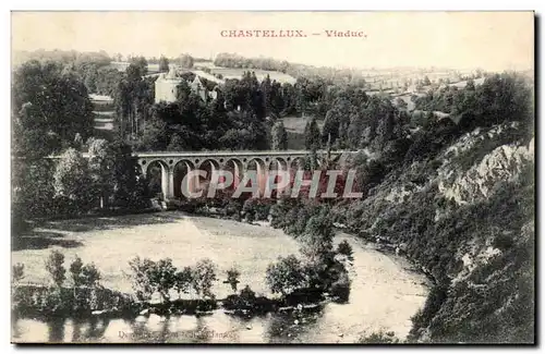 Chastellux Cartes postales Viaduc