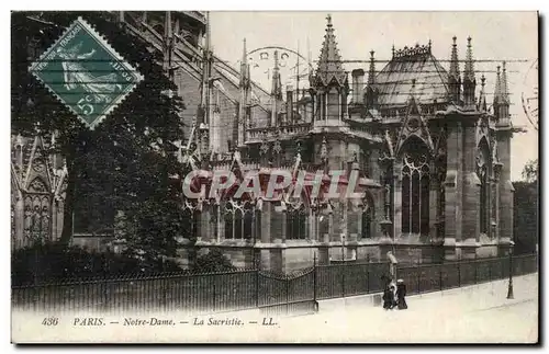 Paris Cartes postales Notre DAme La SAchristie