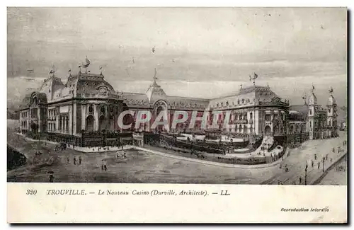 Trouville Cartes postales Le nouveau casino (Durville)