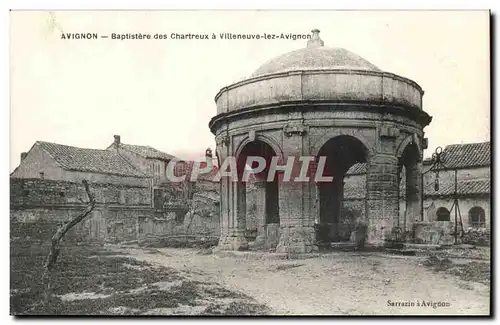 Avignon Ansichtskarte AK Baptistere des Chartreux a Villeneuve lez Avignon