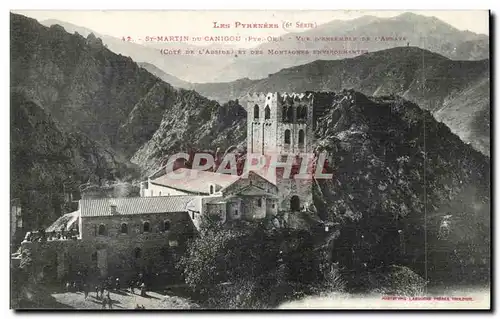 Saint Martin du Canigou Cartes postales Vue d&#39ensemble de l&#39abbaye