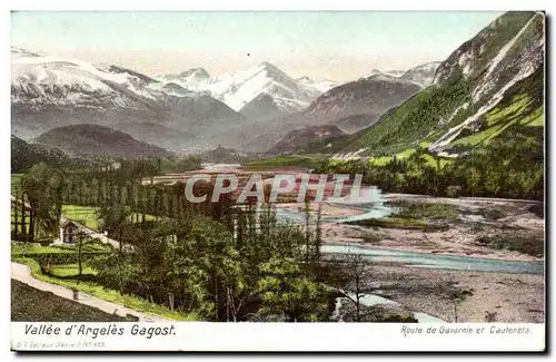 Ansichtskarte AK Vallee d&#39aRgeles Gagost Route de Gavarnie et Cauterets