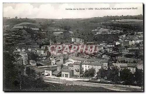 Vallee de la Dore Ansichtskarte AK Olliergues Vue panoramique