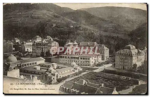 La Bourboule Cartes postales Vue generale