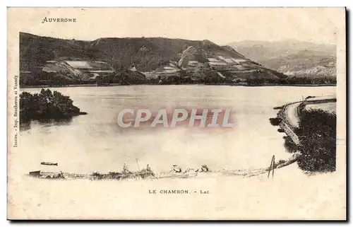 Chambon Cartes postales Le lac