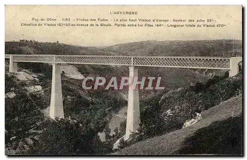 Auvergne Cartes postales Puy de Dome Viaduc