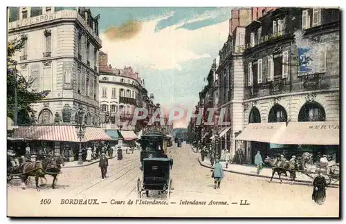 Bordeaux Cartes postales Cours de l'intendance