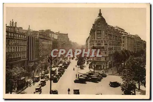 Paris Ansichtskarte AK Carrefour richelieu Drouot Boulevards des Italiens et Haussmann