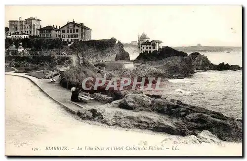 Biarritz Cartes postales La villa et l&#39hotel Chateau des Falaises