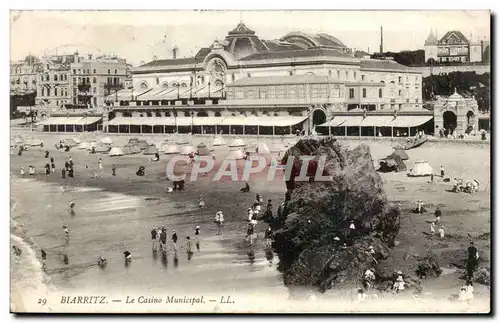 Biarritz Cartes postales Le casino municipal