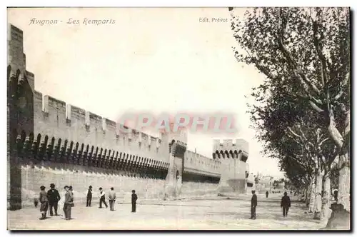 Avignon Cartes postales Les remparts