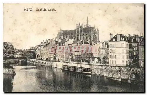 Metz Cartes postales Quai Saint Louis