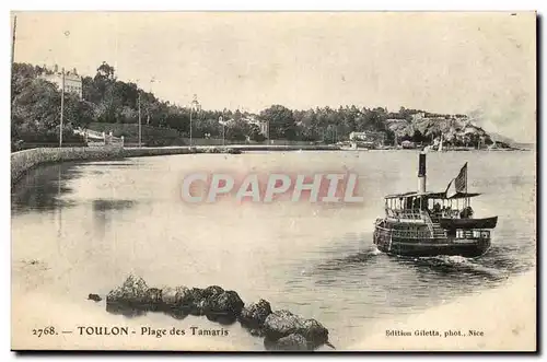 Toulon Cartes postales plage des Tamaris